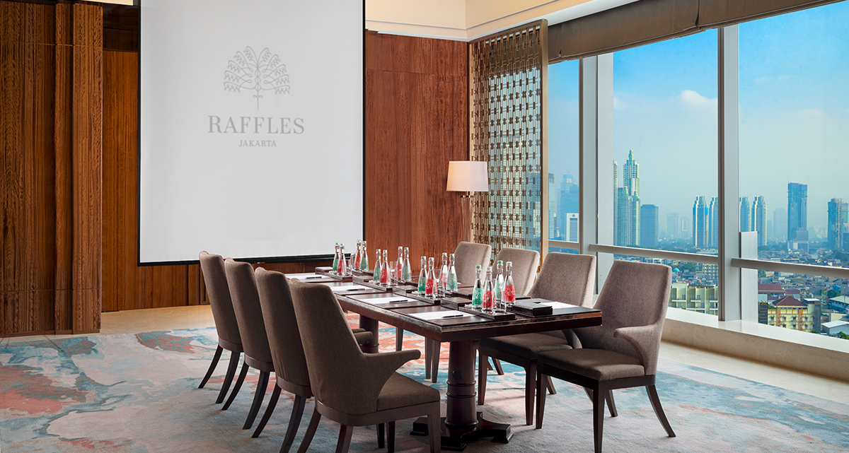 Raffles Jakarta - London Meeting Room